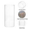 Unique Bargains Flower Candle Holder Glass Cylinder Vase 2 Pcs - 3 of 4