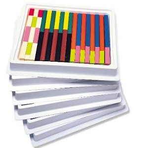 Learning Resources Cuisenaire Rods Multi-Pack: Plastic Rods, 6 Sets of 74 - 1 of 3