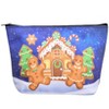 The Lakeside Collection Multi-Use Holiday Pouch - Gingerbread Man - 3 of 4