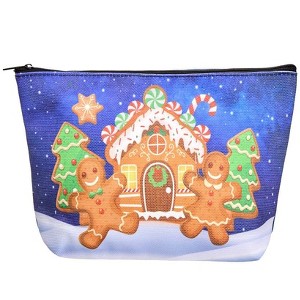 The Lakeside Collection Multi-Use Holiday Pouch - Gingerbread Man - 1 of 4