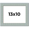 PosterPalooza | Photo Size Refined Blue Picture Frame - UV Acrylic, Foam Board Backing, Hanging Hardware - 2 of 4