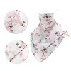 Unique Bargains Floral Printed Triangle Earloop Neck Gaiter 1 Pc - 4 of 4