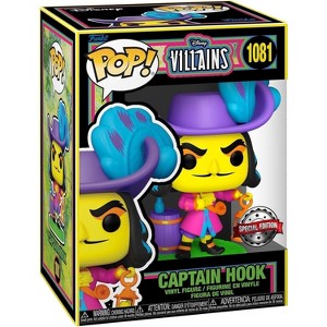 Funko Pop! Disney Villains Pop! Captain Hook #1081 Blacklight Exclusive - 1 of 3