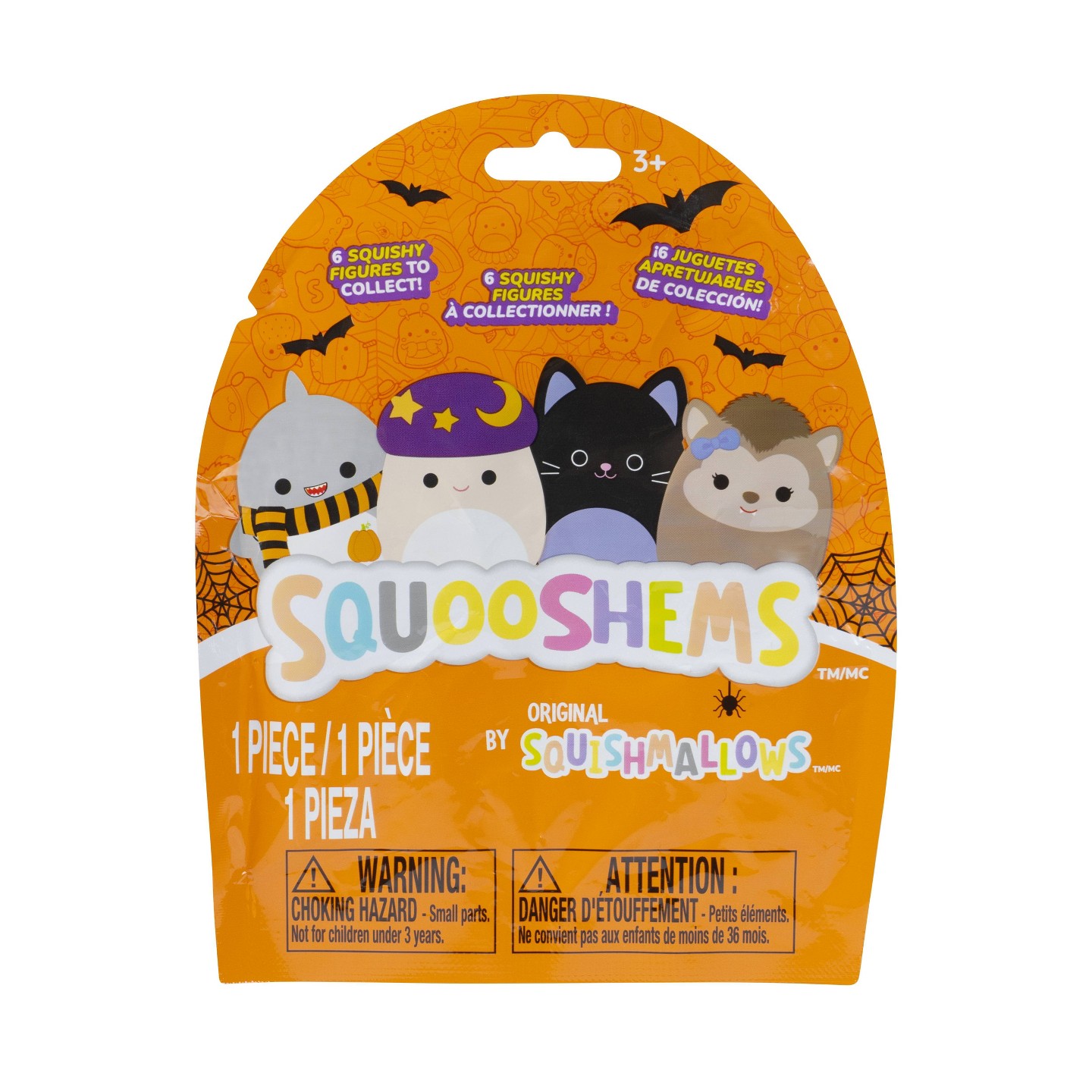 Детские мягкие игрушки Squishmallows Halloween Squoosh Ems Blinds — фото 2