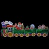 Northlight 4-Piece Holographic LED Lighted Motion Train Set Outdoor Christmas Decoration - 35" - 2 of 4