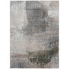 HomeRoots 5' X 8' Beige And Gray Abstract Washable Indoor Outdoor Area Rug - 4 of 4