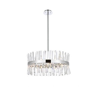 Elegant Lighting Serephina 14 - Light Pendant in  Chrome - 1 of 4