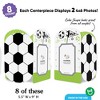 Big Dot of Happiness Soccer Photo Holder Centerpieces, 4x6 Picture Display Box, Sports Table Decoration for Kids Birthday Decor, 8 Count - 3 of 4