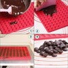 Aoibox Mini Round Silicone Molds, 148 Cavities Semi Sphere Chocolate Candy Mold for Baking, Freezing, Chocolate Chips, Gumdrops, Cookies, Cake Decor - 3 of 4