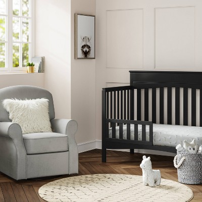 Delta Children Toddler Guardrail - Black