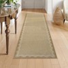 Lahome Diamond Double Frame Diagonal Faux Jute Rectangular Indoor Outdoor Area Rug - 3 of 4