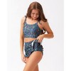 Forage Floral Ruffle Skirt w/ Bottoms - 3 of 4
