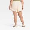 Women's Mid-Thigh Fleece Shorts - Universal Thread™ - 2 of 3