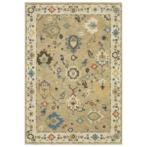 Oriental Weavers Francesca FR04E Beige/ Multi Indoor Area Rug - 5'3" x 7'6" - 1 of 4