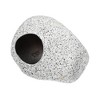 Unique Bargains Ceramic Aquarium Hideaway Rock Cave Fish Tank Decoration Gray 3.39''x2.68''x2.32'' - 3 of 4