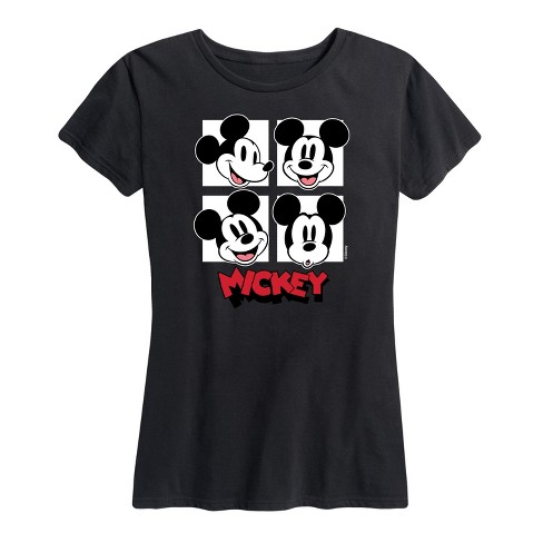 Women's - Disney - Mickey Grid Short Sleeve Graphic T-Shirt - image 1 of 4