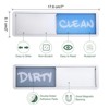 Unique Bargains Clean Dirty Sign Kitchen Non-Scratch Dishwasher Magnets - 2 of 4