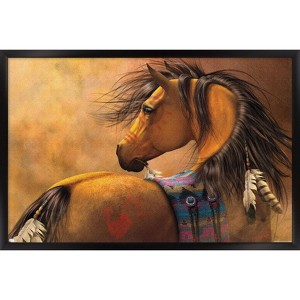Trends International Laurie Prindle - Kiowa Gold Framed Wall Poster Prints - 1 of 4