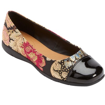 Women's clearance floral flats