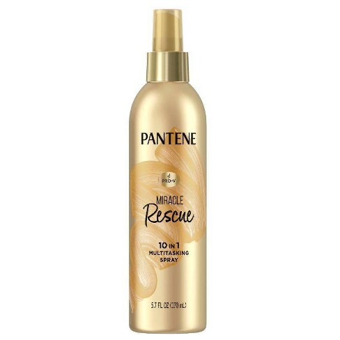 Pantene Miracle Rescue 10-in-1 Tasking Leave-in Hair Treatment 5.7oz :