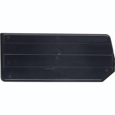 Quantum Storage Systems Bin Divider, Conductive, For Use With Qus210Co, Black, Made In Usa, Pack Of 6, Made In Usa