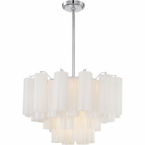 Crystorama Lighting Addis 9 - Light Chandelier in  Polished Chrome - 1 of 4