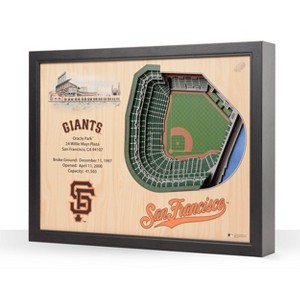 MLB San Francisco Giants 25-Layer StadiumViews 3D Wall Art - 1 of 4
