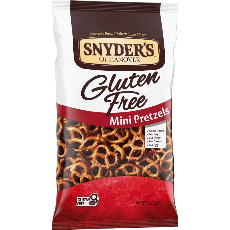 Snyder&#39;s of Hanover Gluten Free Mini Pretzels - 8oz, 4 of 6