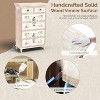 Karl Home 6-Drawer White MDF (Medium-Density Fiberboard) 29.92in. W Chest of Drawer - 2 of 4