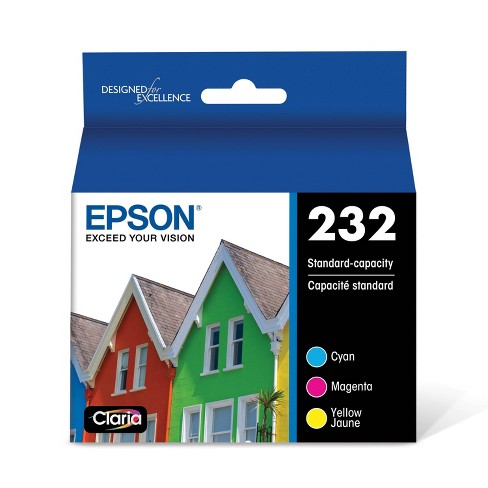 Epson 232 C/m/y 3pk Ink Cartridges - Cyan Magenta Yellow (t232520