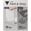SONGMICS HOME Superfast Toolless Assembly, Cat Litter Box Enclosure, Cat House, for Large Cats, Push-to-Open Doors, Minimalist Modern, White - 4 of 4