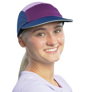 TrailHeads Women's 5 Panel Hat - Summer caps for running, hiking, golf - 1 of 4