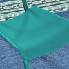 Taro 3pc Patio Bistro Set - Matte Teal - Christopher Knight Home: Iron Construction, Weather-Resistant, Garden Furniture - 4 of 4