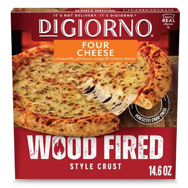 DiGiorno Wood Fired Four Cheese Frozen Pizza - 14.6oz