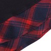 BLUEMING Womens Polo Shirts Color Block Faux Layering Shirts Plaid Shirts Teacher Shirts Everyday Tops - 3 of 4