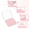 Unique Bargains Acrylic Press-on Nail Display Storage Boxes with Tape 2 Pcs - 3 of 4