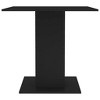 vidaXL Dining Table Black 31.5"x31.5"x29.5" Engineered Wood - 4 of 4