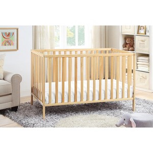 PAGED 4 in 1 Crib Convertible Baby Bed Frame with Headboard and Adjustable Mattress Heights for Bedroom - 1 of 4
