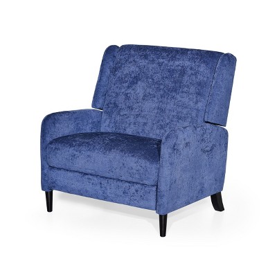 NicBex Textured Fabric Accent Chair,Upholstered Living Room Chair with High Backrest,Modern Armchair,Push Back Recliner Chair for Living Room