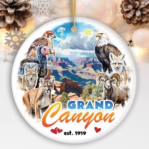 Breathtaking Grand Canyon Handmade Ornament, Vintage Arizona Nature and National Park Souvenir| OrnamentallyYou - 1 of 4
