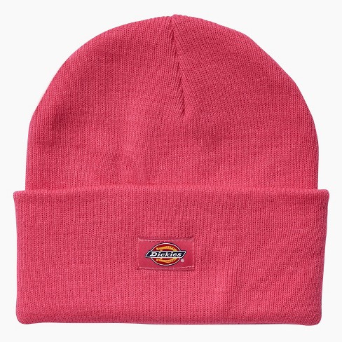 Pink cheap dickies beanie