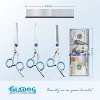 Professional 5 in 1 Dog Grooming Scissors Set , Sharp and Heavy-duty Pet Grooming Shears - 3 of 4