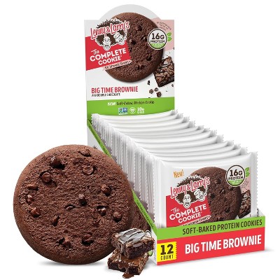 Lenny & Larrys The Complete Cookie, Big Time Brownie, Soft Baked - 4 Ounce Cookie (pack Of 12)
