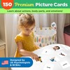 ThinkPsych Real People Flashcards - 150 Body Parts, Emotions, and Verbs - 2 of 4