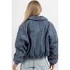 Women's KARINA DENIM BOMBER JACKET - Sofie the Label - 2 of 4