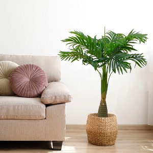 Northlight 38" LED Lighted Potted Artificial Palm Plant - 1 of 4