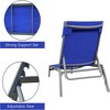 SKRAN Patio Chaise Lounge Set,Adjustable Pool Lounge Chairs,for Sunbathing,Beach,(Only includes 2 Lounge Chairs with Headrest & 1 Table) - 4 of 4