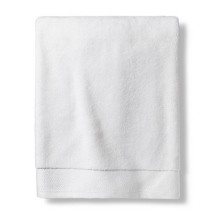 Reserve Solid Bath Sheet White - Fieldcrest , Adult Unisex