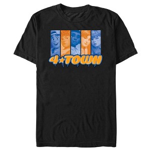 Men's Turning Red 4*Town '99 Australian Tour Badge T-Shirt - 1 of 4