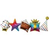 LoonBalloon Birthday Air-Fill Decorator Balloon Garland Set (2-Pack) with 4 Latex Balloons – Party Decoration - 2 of 3